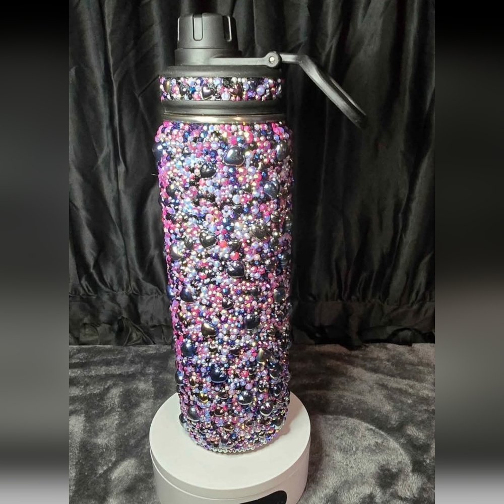 Beaded Multicolor Tumbler